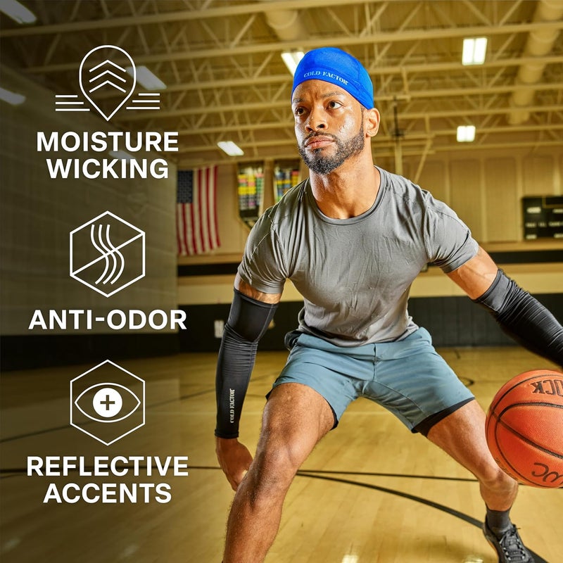 COLD FACTOR Instant Cooling Skull Cap & Helmet Liner 2 Pack|UPF 50+ Protection, Chemical-Free Evaporative Cooling Technology - Image 4